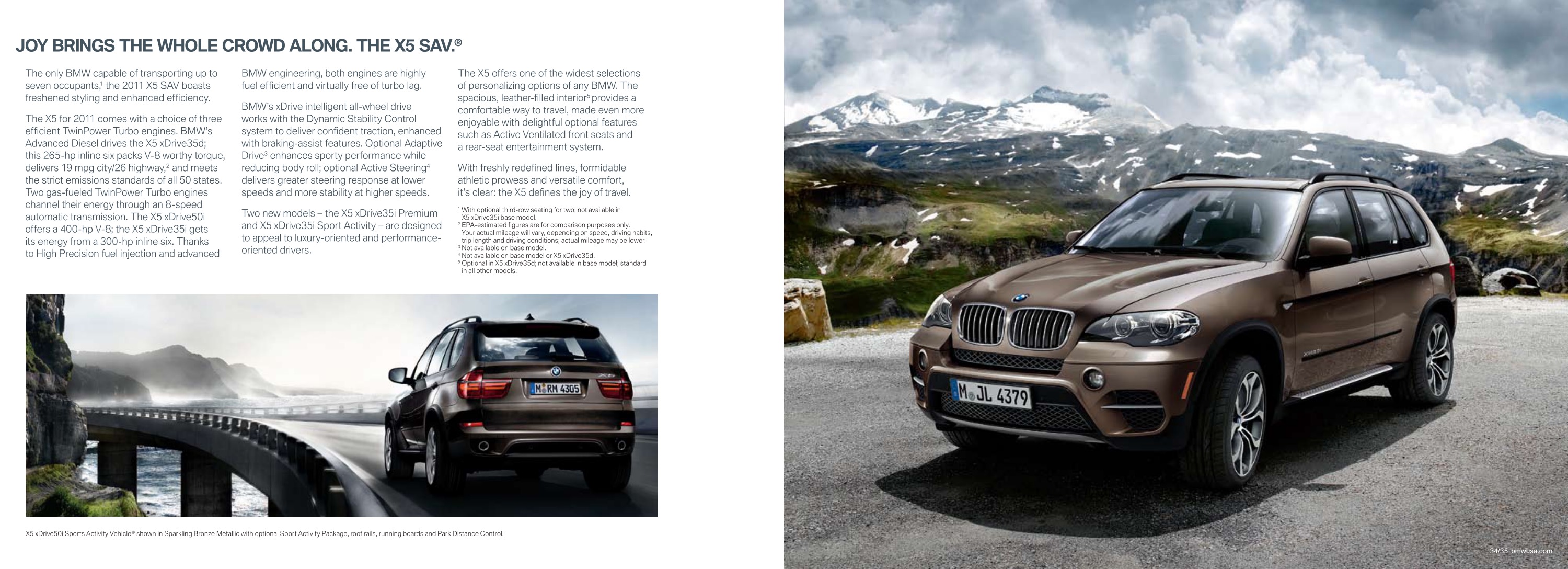 2011 BMW Full-Line Brochure Page 7